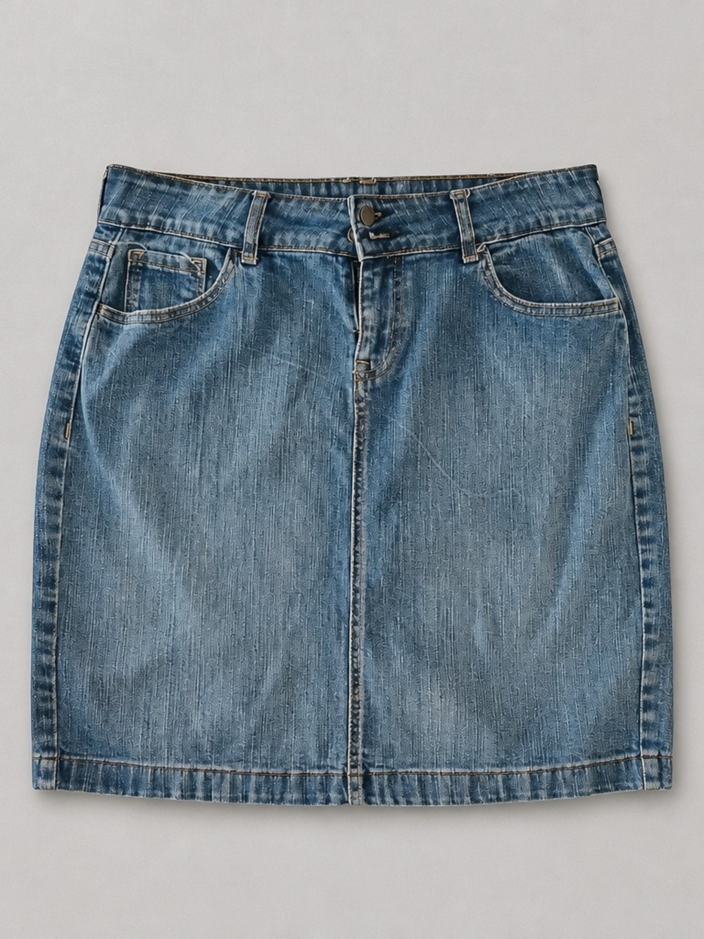 Old Navy Blue Denim Mini Skirt